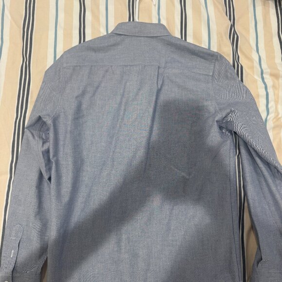 A.P.C. APC Greg Logo Button Down Oxford Shirt - Picture 7 of 8